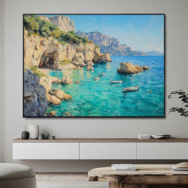 Tableau Peinture sur la Provence